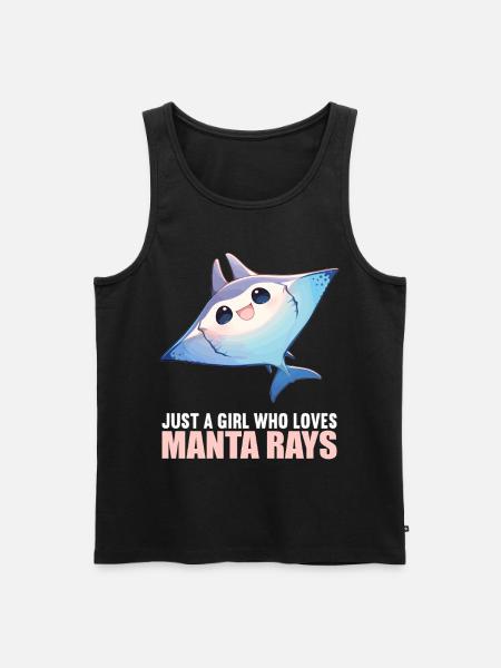 Manta Rays Manta Rays - Men's Premium Organic Tank Top - black