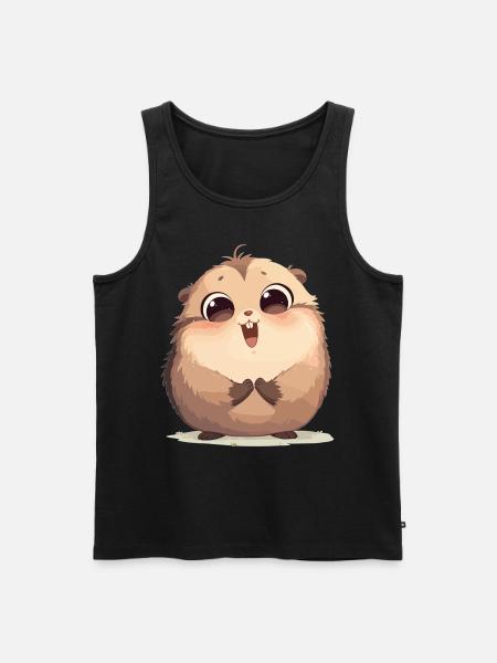 Marmots Groundhog - Men's Premium Organic Tank Top - black