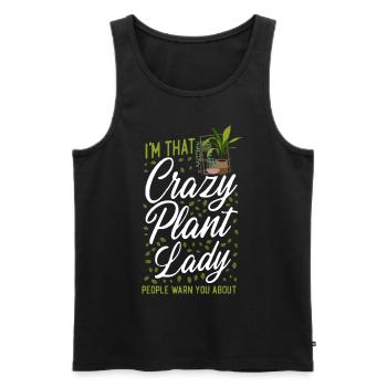 Plant Lover Gardening I'm That - Männer Premium Bio Tank Top - Schwarz - Vorne - Michal (187cm)