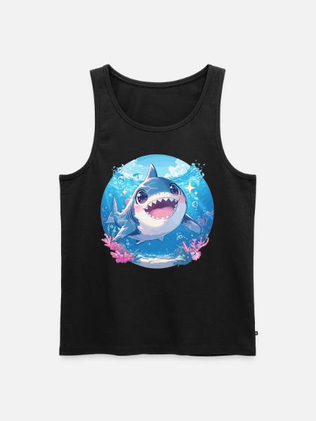 Megalodons Megalodon - Men's Premium Organic Tank Top - black