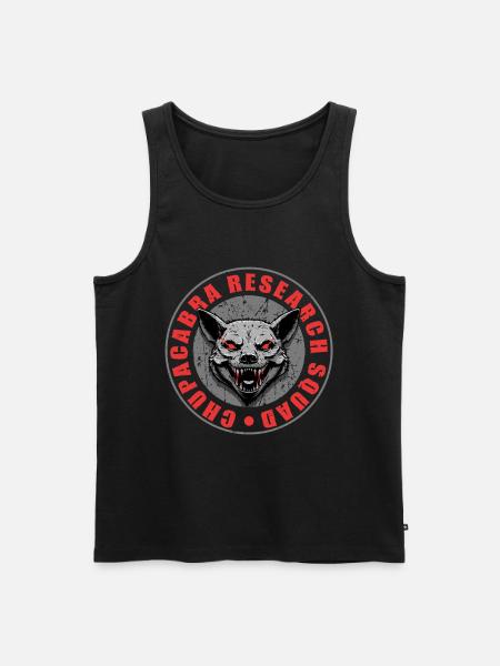 Chupacabra Reseach Squad - Männer Premium Bio Tank Top - Schwarz