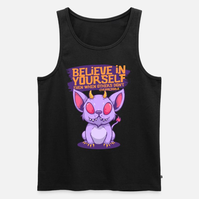 Chupacabra Kryptid Kryptozoologie - Männer Premium Bio Tank Top - Schwarz