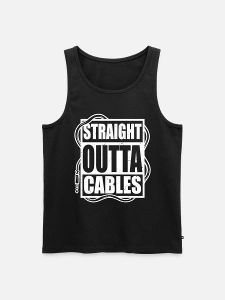 Audiovisueller Techniker AV Tech - Männer Premium Bio Tank Top - Schwarz