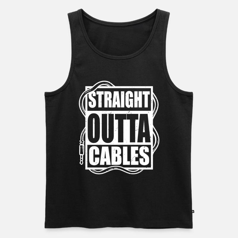 Audiovisueller Techniker AV Tech - Männer Premium Bio Tank Top - Schwarz