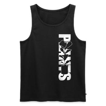 Plant Lover Gardening Plants - Männer Premium Bio Tank Top - Schwarz - Vorne - Michal (187cm)
