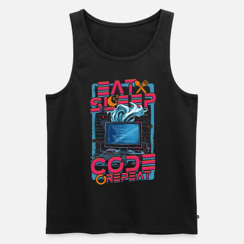 Theoretical Computer Scientist - Männer Premium Bio Tank Top - Schwarz