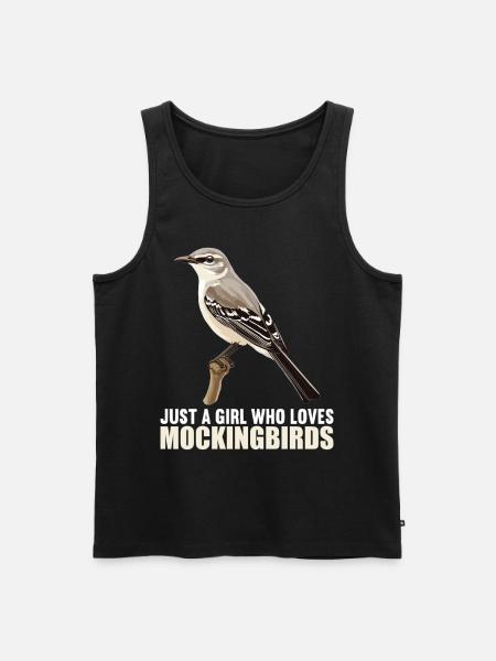 Oiseaux moqueurs Oiseaux moqueurs - Débardeur bio Premium Homme - noir
