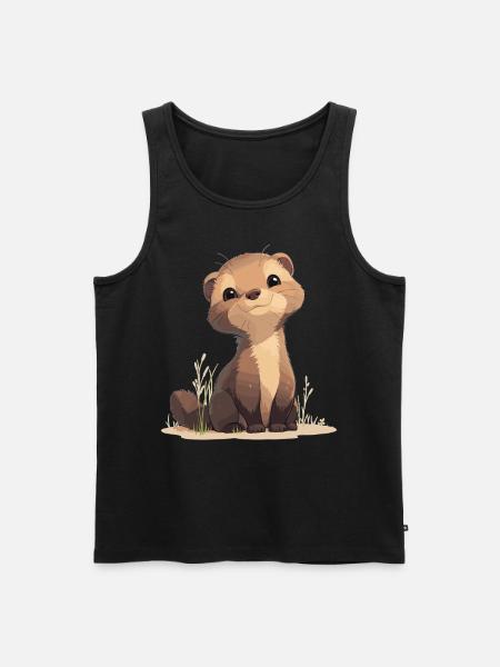 Mongoose's Mongoose - Men's Premium Organic Tank Top - black