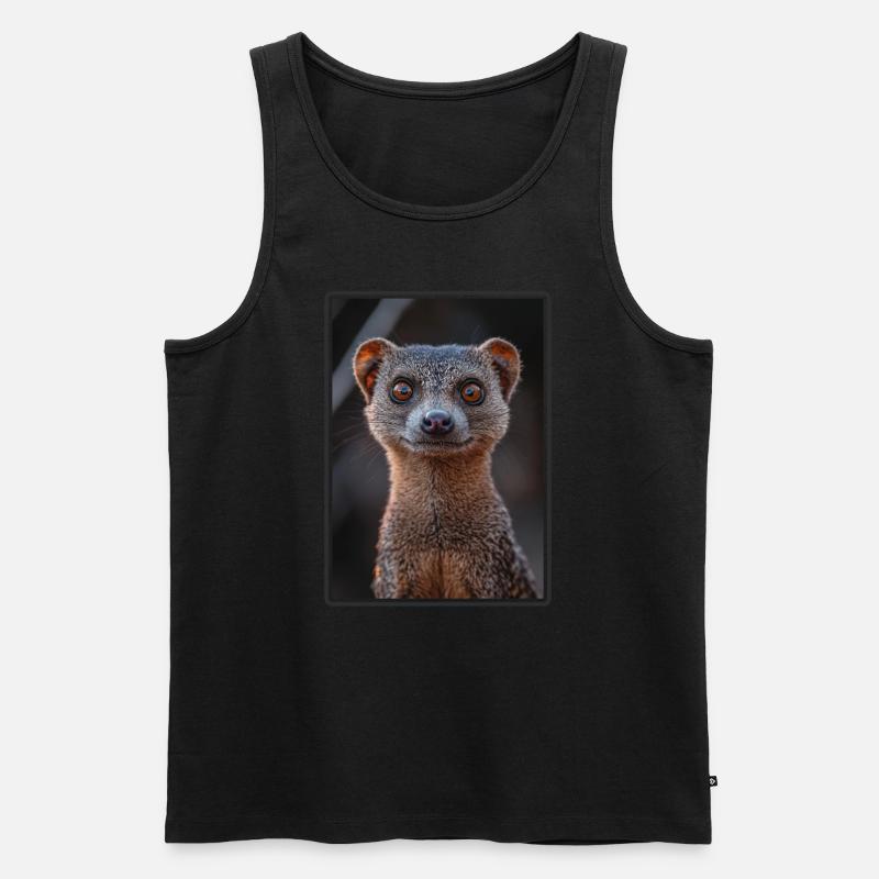 Mungos Mungo - Männer Premium Bio Tank Top - Schwarz