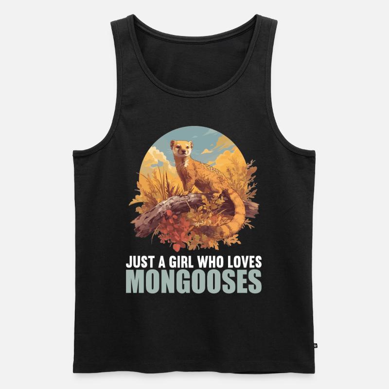 Mungos Mungo - Männer Premium Bio Tank Top - Schwarz