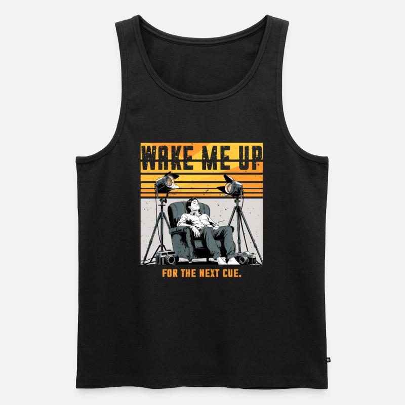 Lighting Technician Lighting Technician - Men's Premium Organic Tank Top - black