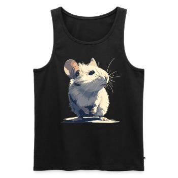 Mice Mouse - Men's Premium Organic Tank Top - black - Front - AI Model Male 178 light (178cm)