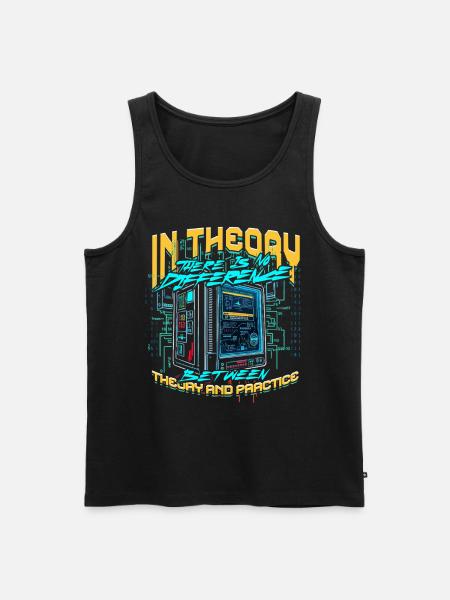 Theoretical Computer Scientist - Männer Premium Bio Tank Top - Schwarz