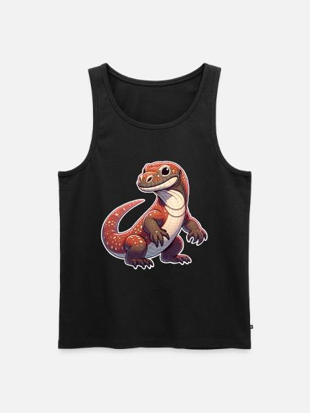 Komodo Dragon - Men's Premium Organic Tank Top - black