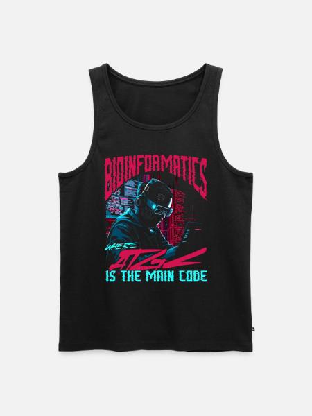 Bioinformatics Analyst Bioinformatiker - Männer Premium Bio Tank Top - Schwarz