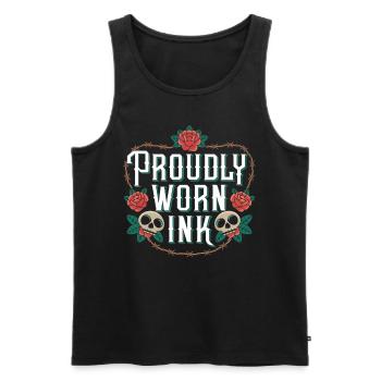 Tattoo Studio Tattoo Artist Tattoo Ideen - Männer Premium Bio Tank Top - Schwarz - Vorne - AI Model Male 178 light (178cm)