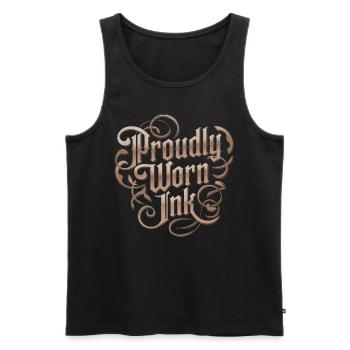 Tattoo Studio Tattoo Artist Tattoo Ideen - Männer Premium Bio Tank Top - Schwarz - Vorne - AI Model Male 178 light (178cm)
