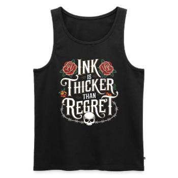 Tattoo Studio Tattoo Artist Tattoo Ideen - Männer Premium Bio Tank Top - Schwarz - Vorne - AI Model Male 178 light (178cm)