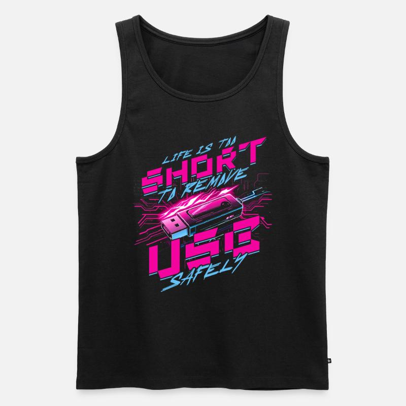 Theoretical Computer Scientist - Männer Premium Bio Tank Top - Schwarz