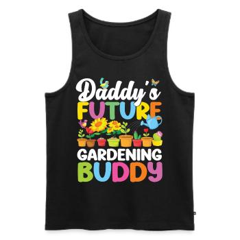 Plant Lover Gardening Toddler - Männer Premium Bio Tank Top - Schwarz - Vorne - Michal (187cm)