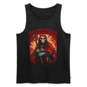 Tattoo Studio Tattoo Artist Tattoo Ideen - Männer Premium Bio Tank Top - Schwarz - Vorne - AI Model Male 178 light (178cm)