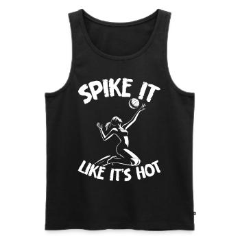 Beach Volleyball Volleyball Volleyball Players - Men's Premium Organic Tank Top - black - Front - Michal (187cm)