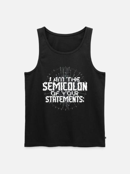 Theoretical Computer Scientist - Männer Premium Bio Tank Top - Schwarz