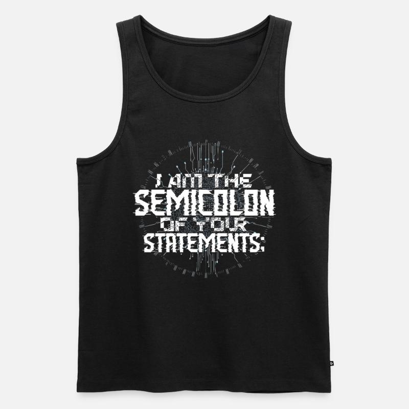 Theoretical Computer Scientist - Men's Premium Organic Tank Top - black
