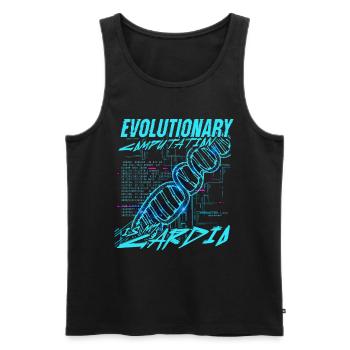 Bioinformatics Analyst - Männer Premium Bio Tank Top - Schwarz - Vorne - Michal (187cm)