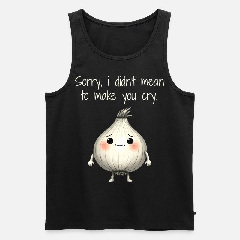 Sorry, i didn't mean to make you cry - Débardeur bio Premium Homme - noir