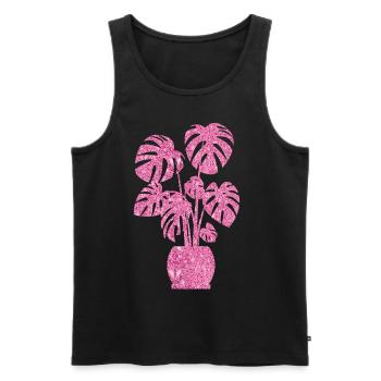 Plant Lover Gardening Diamond - Männer Premium Bio Tank Top - Schwarz - Vorne - AI Model Male 178 light (178cm)