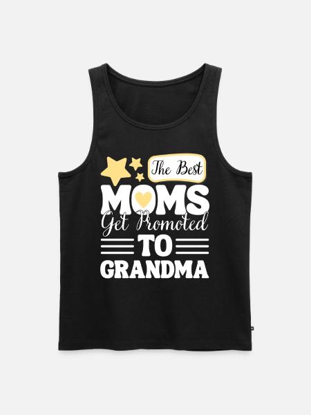 Funny Saying Grandma Promotion - Men's Premium Organic Tank Top - black