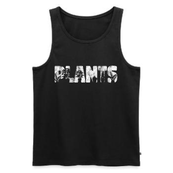 Plant Lover Gardening Plants - Men's Premium Organic Tank Top - black - Front - AI Model Male 178 light (178cm)