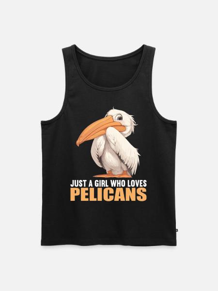 Pelicans Pelican - Men's Premium Organic Tank Top - black