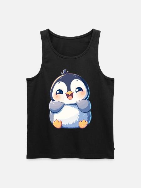 Penguins Penguin - Men's Premium Organic Tank Top - black