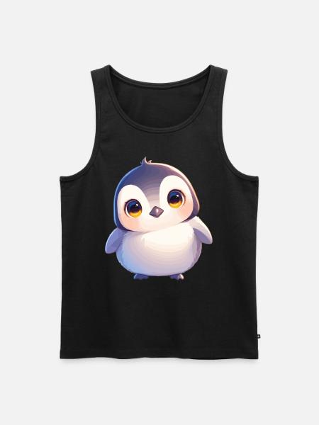 Penguins Penguin - Men's Premium Organic Tank Top - black