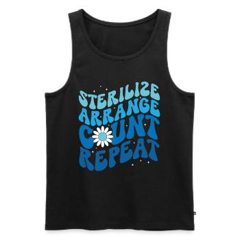 Chirurgischer Techniker Chirurgischer Technologe - Männer Premium Bio Tank Top - Schwarz - Vorne - AI Model Male 178 light (178cm)