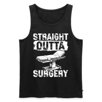 Chirurgischer Techniker Chirurgischer Technologe - Männer Premium Bio Tank Top - Schwarz - Vorne - AI Model Male 178 light (178cm)