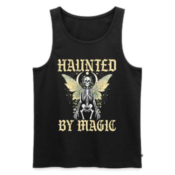 Fairycore Fairy Gothic - Men's Premium Organic Tank Top - black - Front - AI Model Male 178 light (178cm)