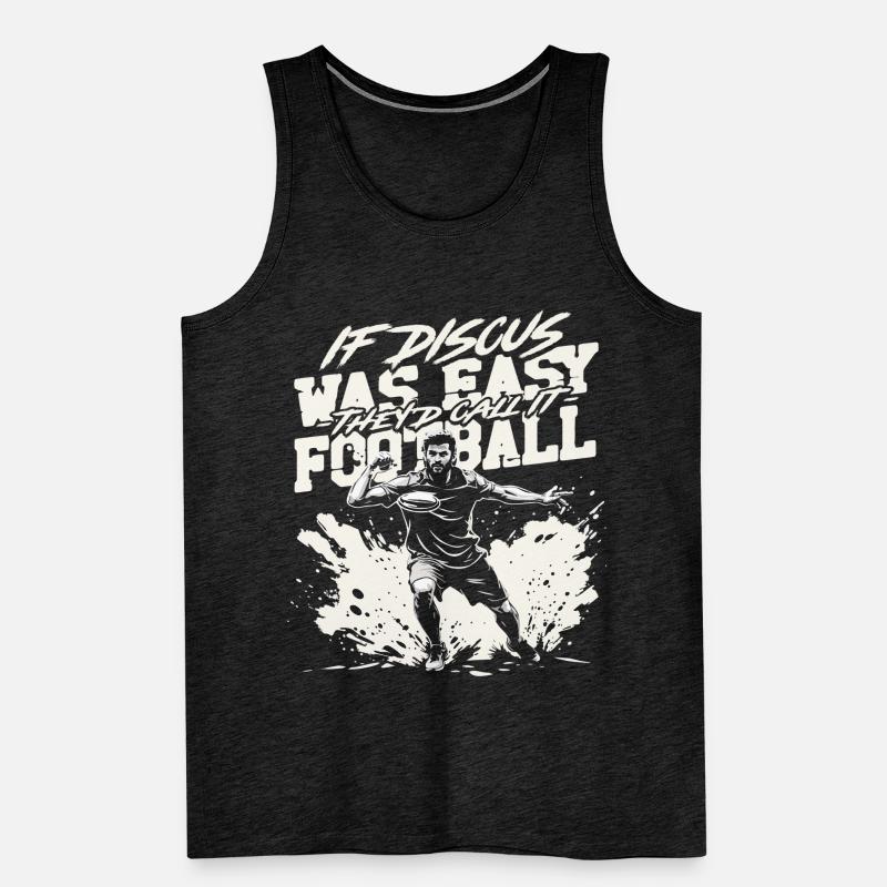 Discus throw Men's Premium Organic Tank Top
