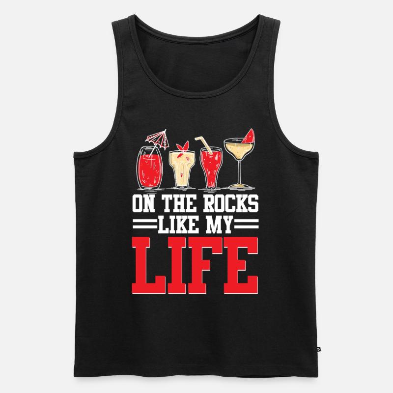 Bartender Bartender Bartending - Men's Premium Organic Tank Top - black