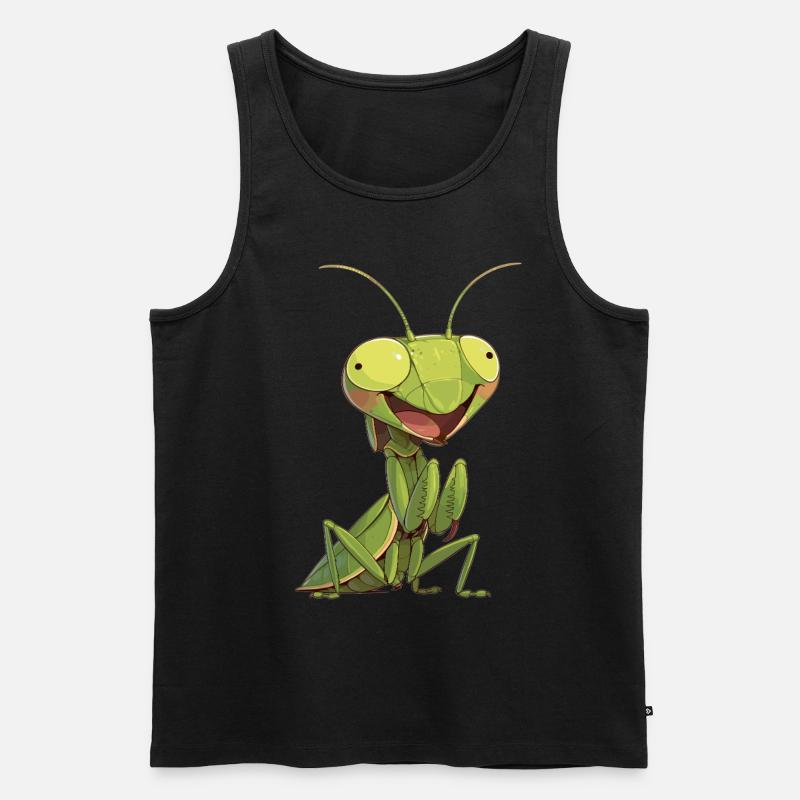Gottesanbeterinnenen Gottesanbeterin - Männer Premium Bio Tank Top - Schwarz