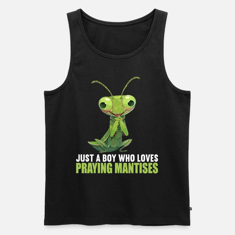 Gottesanbeterinnenen Gottesanbeterin - Männer Premium Bio Tank Top - Schwarz