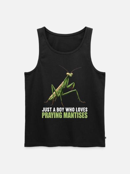 Praying mantises Praying mantis - Men's Premium Organic Tank Top - black