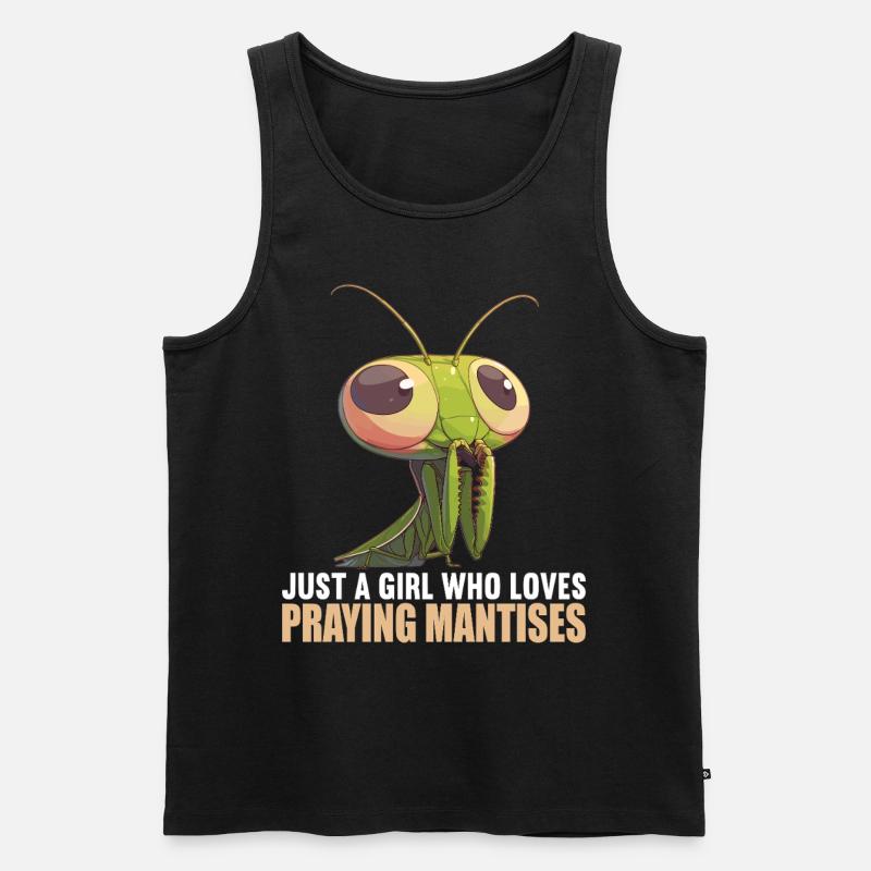 Gottesanbeterinnenen Gottesanbeterin - Männer Premium Bio Tank Top - Schwarz