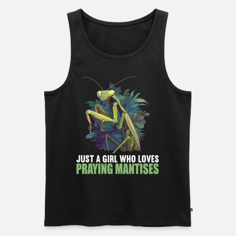 Gottesanbeterinnenen Gottesanbeterin - Männer Premium Bio Tank Top - Schwarz