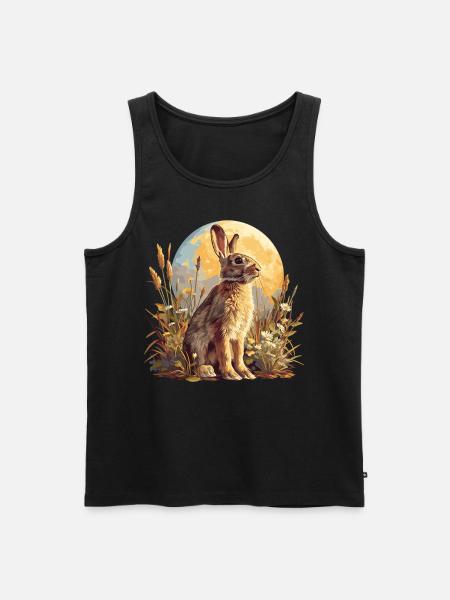 Bunny Bunny - Men's Premium Organic Tank Top - black