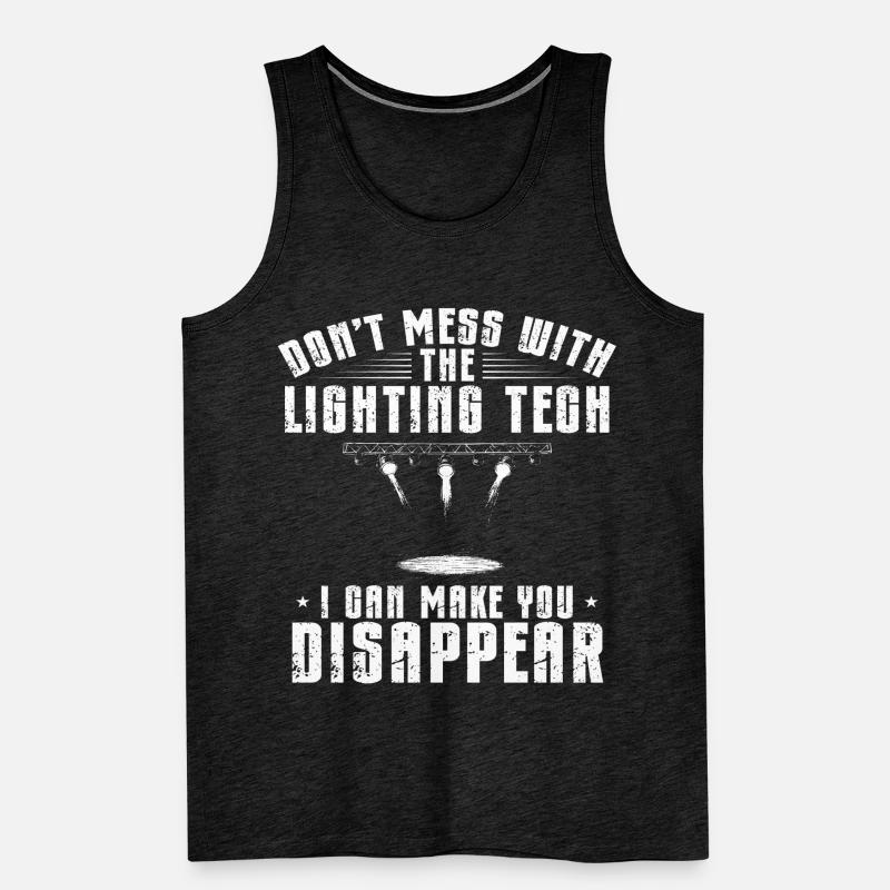 Lighting technician Lighting technician Lighting technology Men's Premium Organic Tank Top