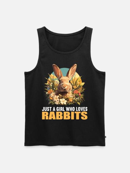 Bunny Bunny - Men's Premium Organic Tank Top - black