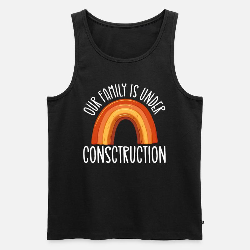 Bewusstsein für Unfruchtbarkeit IVF Befruchtung - Männer Premium Bio Tank Top - Schwarz